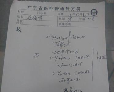 处方用法用量怎么写