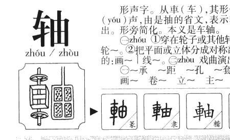 车字偏旁的秘密