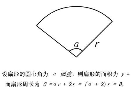 扇形的周长怎么求