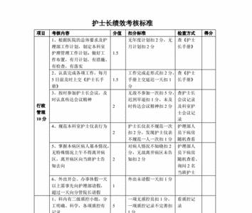 刚入职的护士绩效是多少