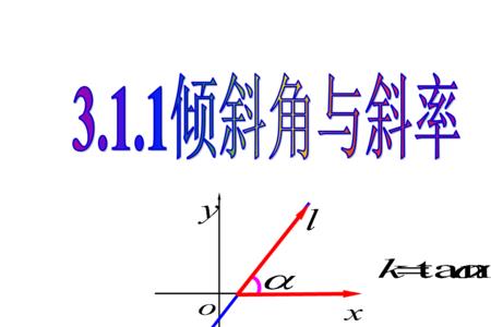 椭圆倾斜角公式