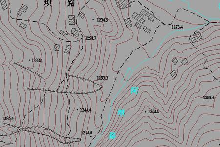 地形图和公路干线分布图的区别