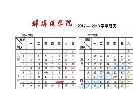 蚌埠医学院2022年秋季开学时间