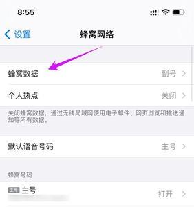 如何把所有app都设置允许蜂窝数据