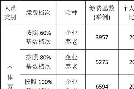 湛江2022年灵活就业社保缴费标准