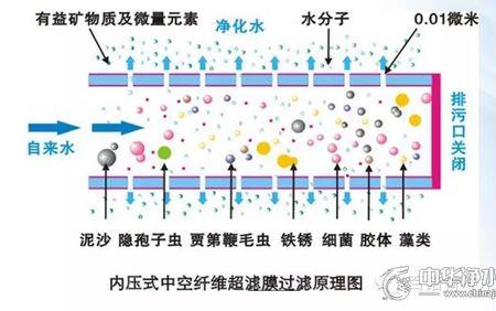 超滤膜不能过滤什么物质