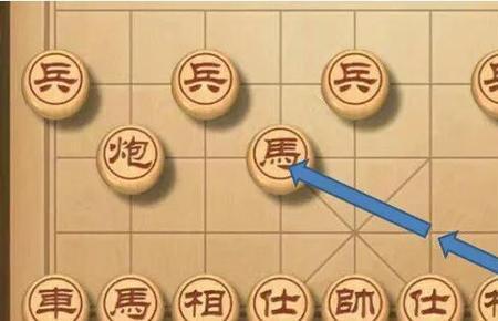 象棋怎么下马