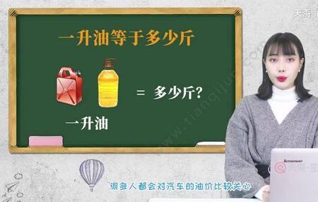 1升棕油等于多少斤