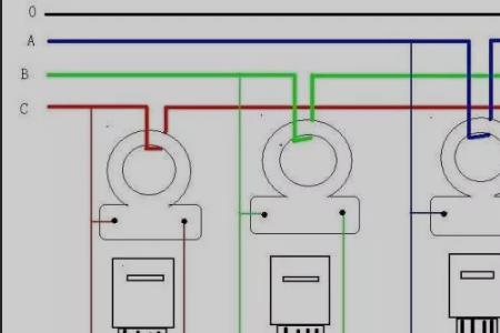 高压互感器电表接线实物图