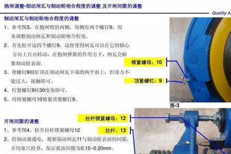 行车抱闸如何修理