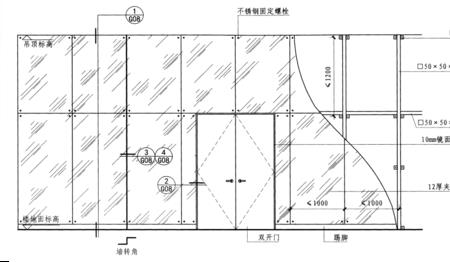 玻璃墙怎么悬挂重物