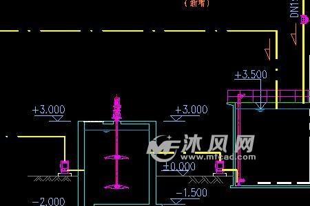 污水井高程图怎么看