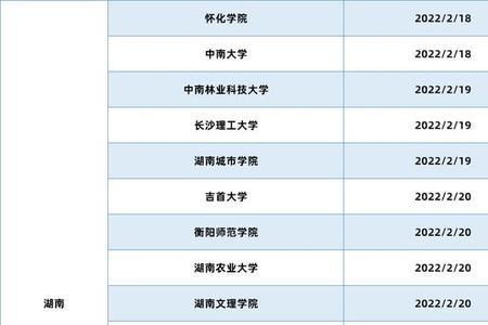 西安大学2022年开学时间