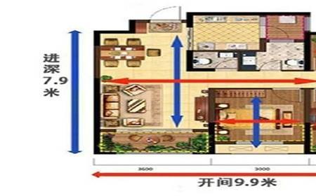 4米开间是怎么算尺寸