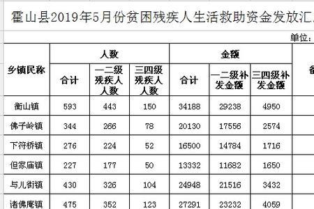 一个残疾人能拿几份补助金