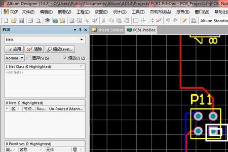 altium designer pcb封装引脚怎么改