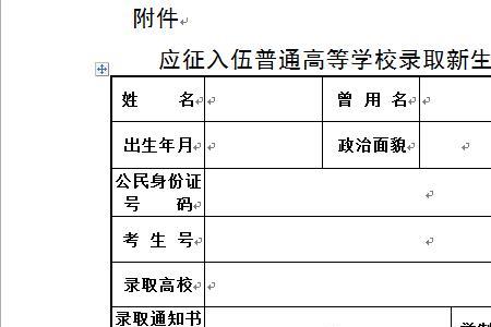 保留入学资格申请表怎么填