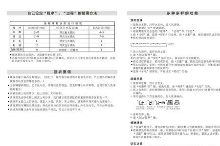 三洋wf100bis565s使用说明书