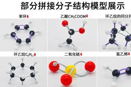 化学填充模型和比例模型区别