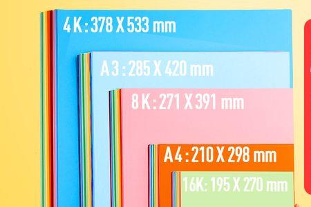 a4纸厚度对照表