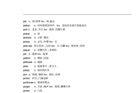 zy开头的英文单词