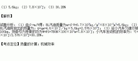 汽油燃烧效率一般多少