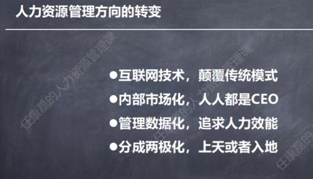 信息时代绩效管理特征