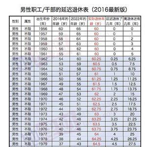 延迟退休后84年几岁退休