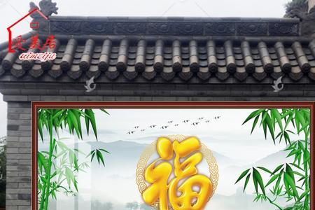 流水幕墙可以当影壁吗