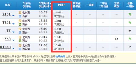 北京到西安火车中转最佳路线