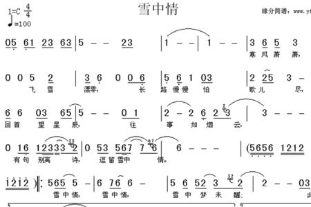 雪山飞狐中12首插曲