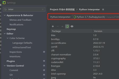 pycharm 怎么安装包