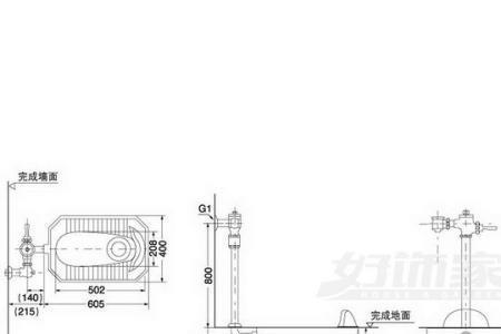 蹲坑离主管间距多少