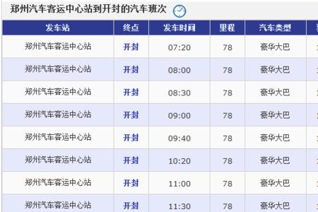 郑州东站到新郑机场大巴时刻表