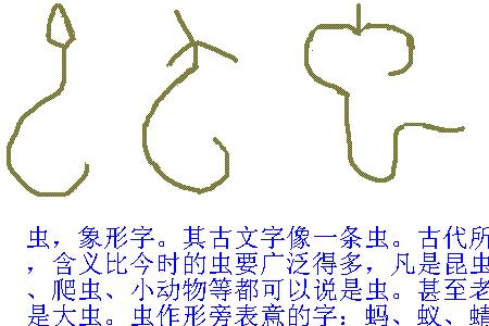 虫字旁右边一个离念什么