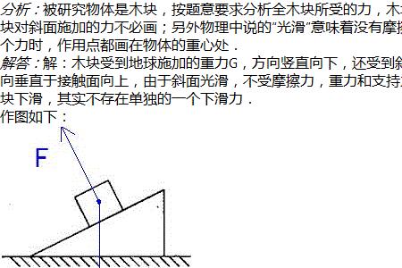 初中物理受力分析的十大技巧