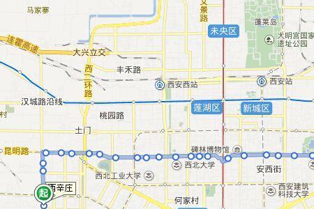 西安531路公交车途经站点