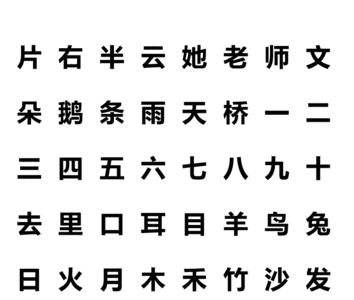 一年级要认识多少字