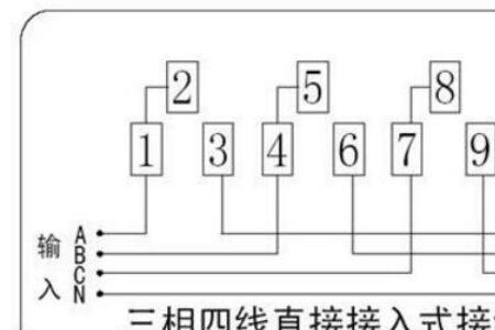 三相四线接单相电表零线怎么接