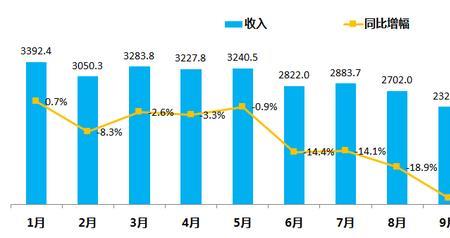 同比怎么体现在柱形图上