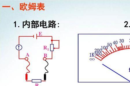 欧姆表计算公式