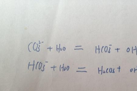 亚硫酸氢根电离水解方程式