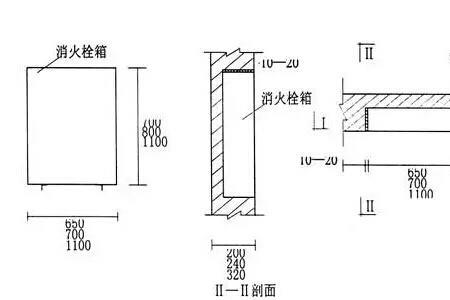 冷库室内消防箱怎么固定的