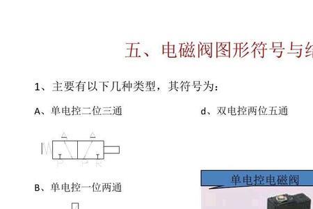 电磁阀一位一通是什么意思