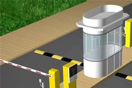 车辆道闸基座做法