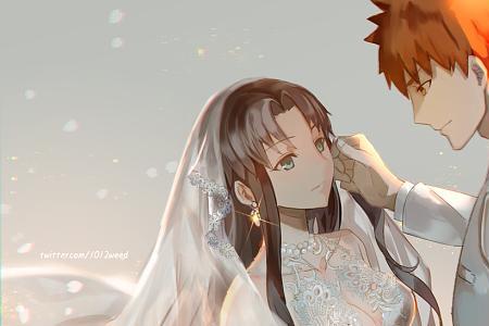 fate stay night樱跟士郎结婚了吗