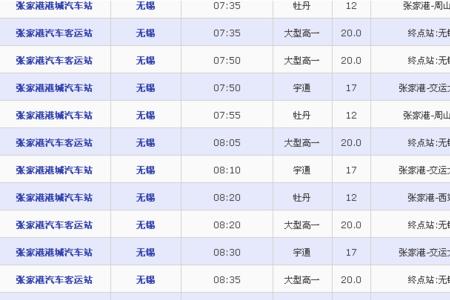 丁山去无锡的车次时间