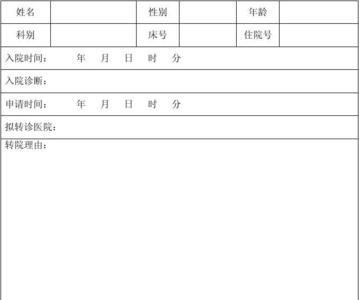 转诊单到医院要给哪个部门