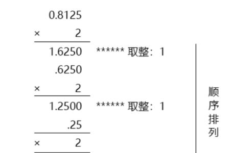 十进制有小数点怎么算