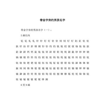 金字旁的铜字怎么组词